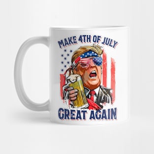 4th Of July Trump Make 4th Of July Great Again.. Mug